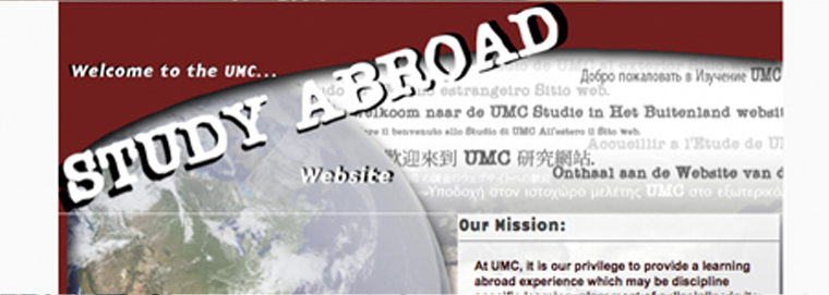 University of Minnesota, Crookston - Study Abroad Dept. Website